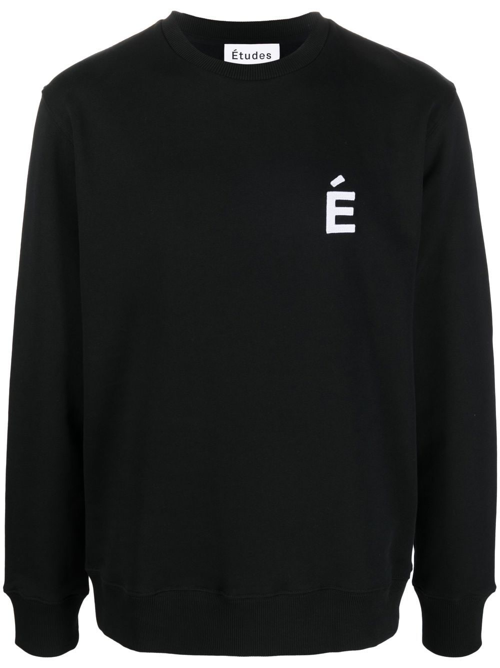 Etudes Story patch-logo sweatshirt - Black von Etudes