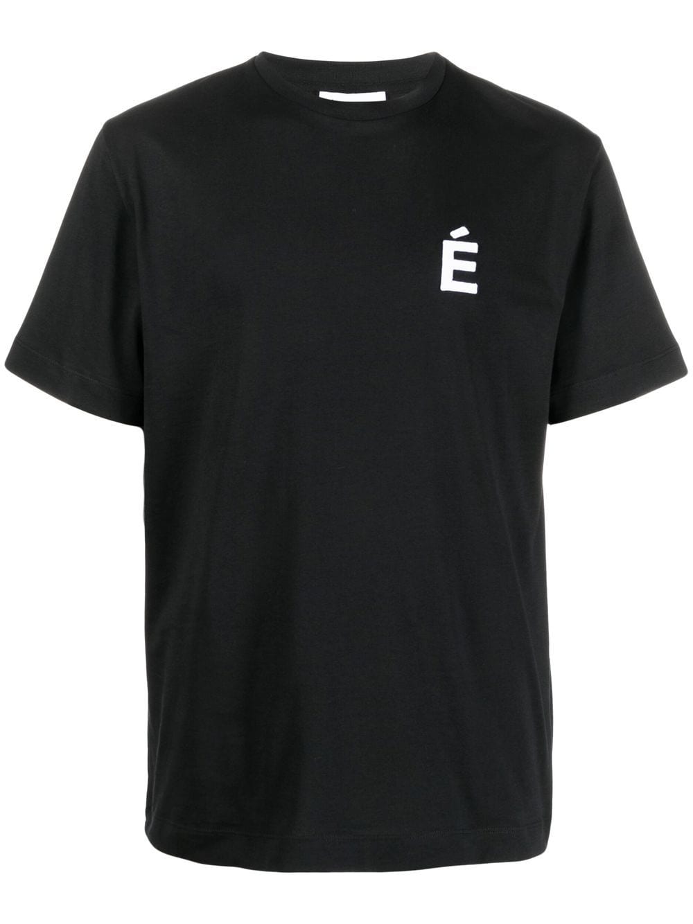 Etudes chest logo-print detail T-shirt - Black von Etudes