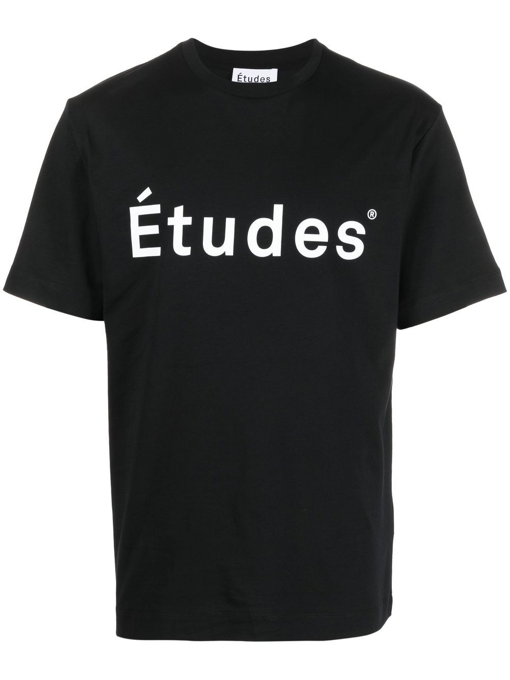 Etudes logo-print organic cotton T-shirt - Black von Etudes
