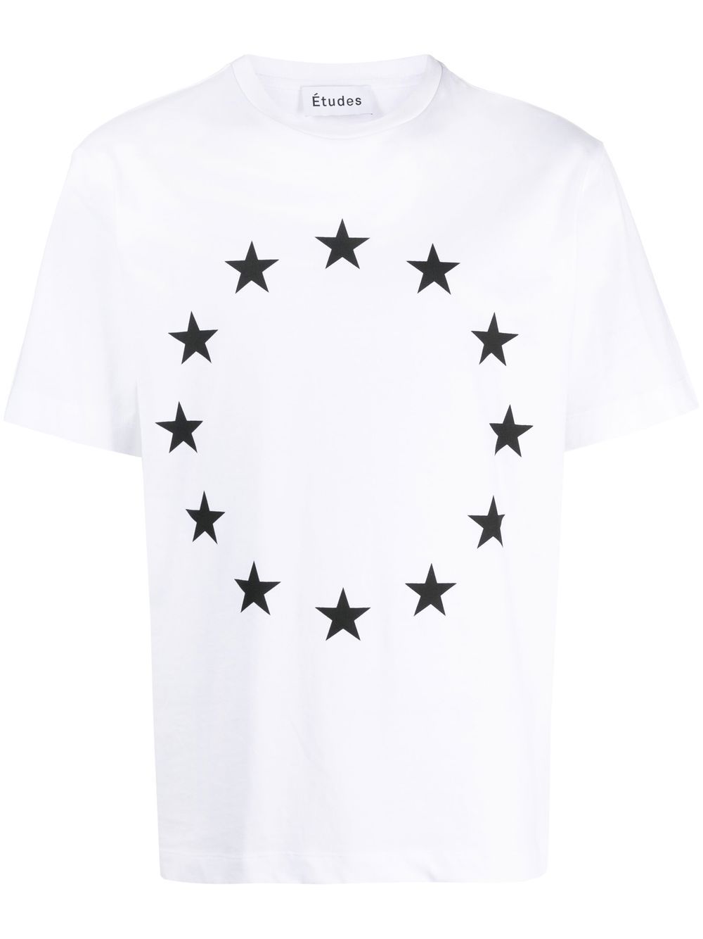 Etudes star-print organic cotton T-shirt - White von Etudes