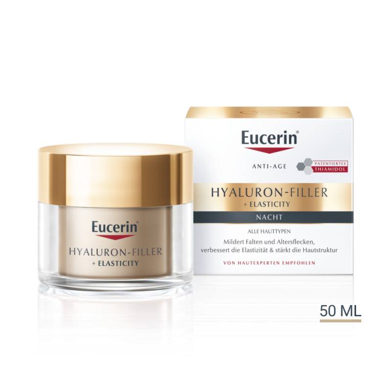 Eucerin - Hyaluron-filler + Elasticity Nachtpflege von Eucerin