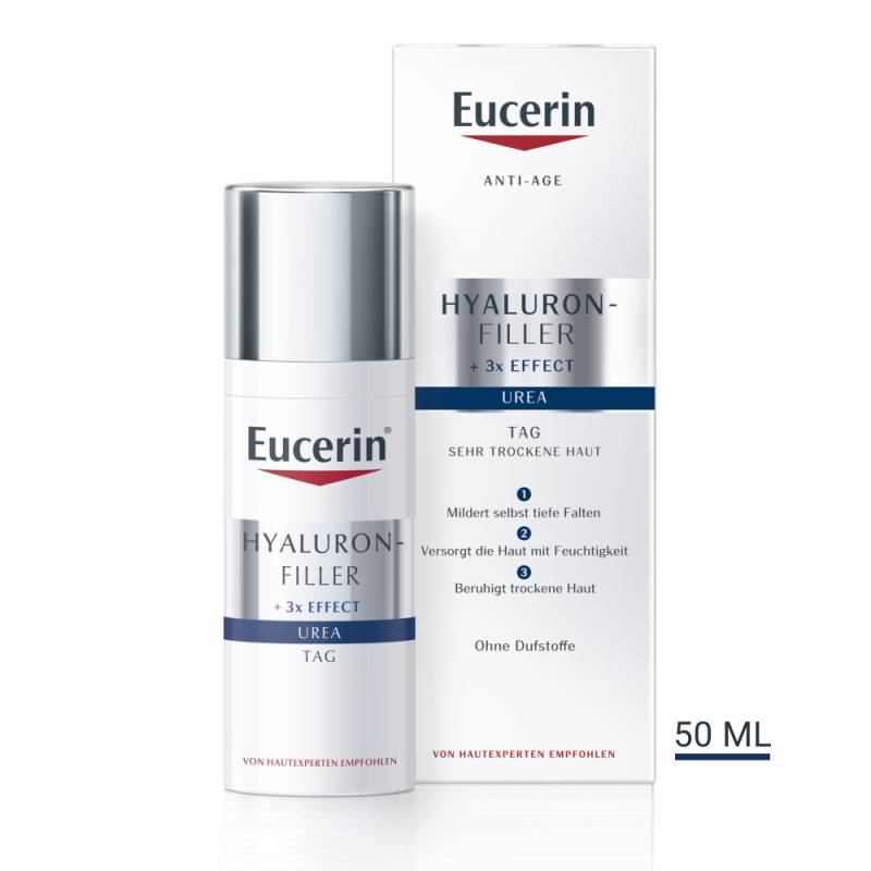 Eucerin - HHYALURON-FILLER + 3x EFFECT UREA Tagespflege von Eucerin