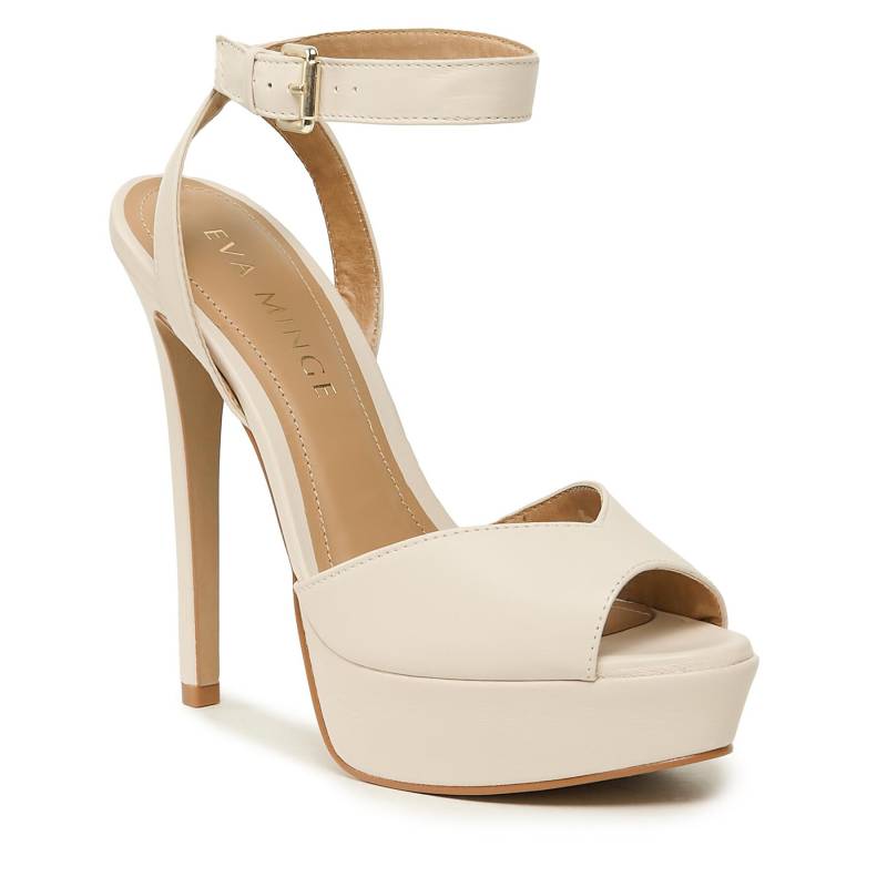 Sandalen Eva Minge EM-44-13-001615 Écru von Eva Minge
