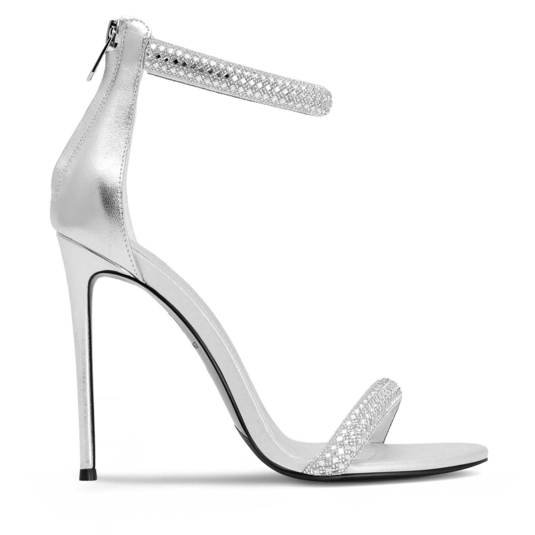 Sandalen Eva Minge MARGUERITE-2360-103 Silver von Eva Minge