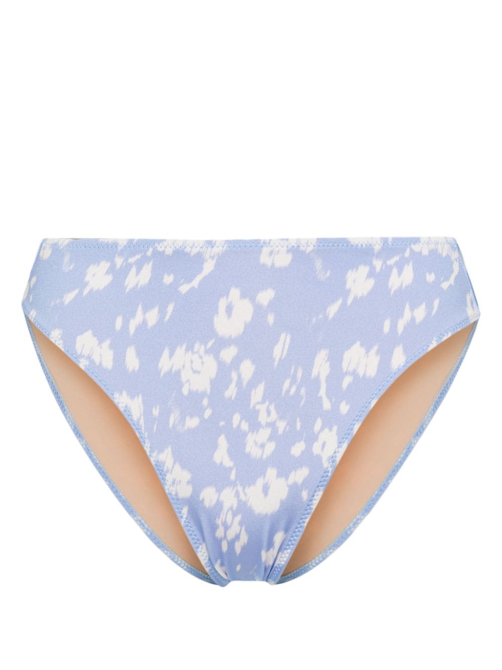 Evarae Iza leopard bikini bottoms - Blue von Evarae