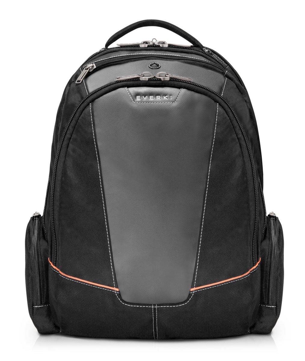 Flight Laptop-Rucksack in schwarz von Everki