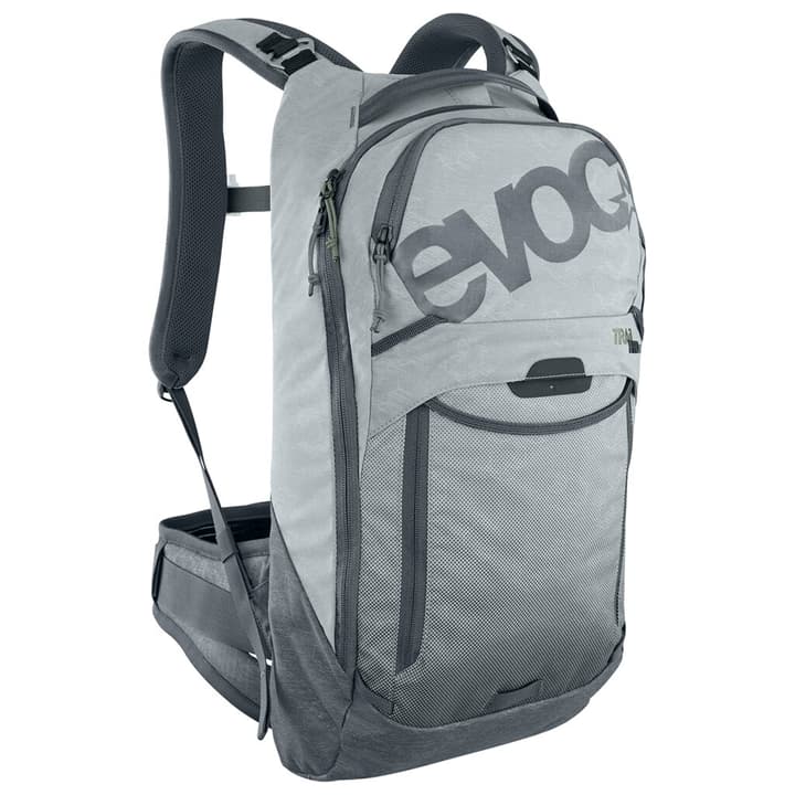 Evoc Trail Pro 10L Backpack Protektorenrucksack hellgrau von Evoc