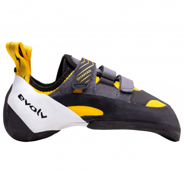 Evolv - Shaman - Kletterschuhe Gr 10;10,5;11;11,5;12;12,5;5;5,5;6;6,5;7;7,5;8;8,5;9;9,5 weiß/grau von Evolv