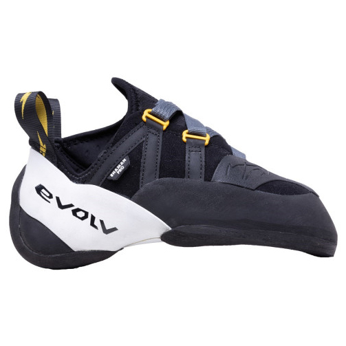 Evolv - Shaman Pro - Kletterschuhe Gr 10,5 blau/weiß von Evolv