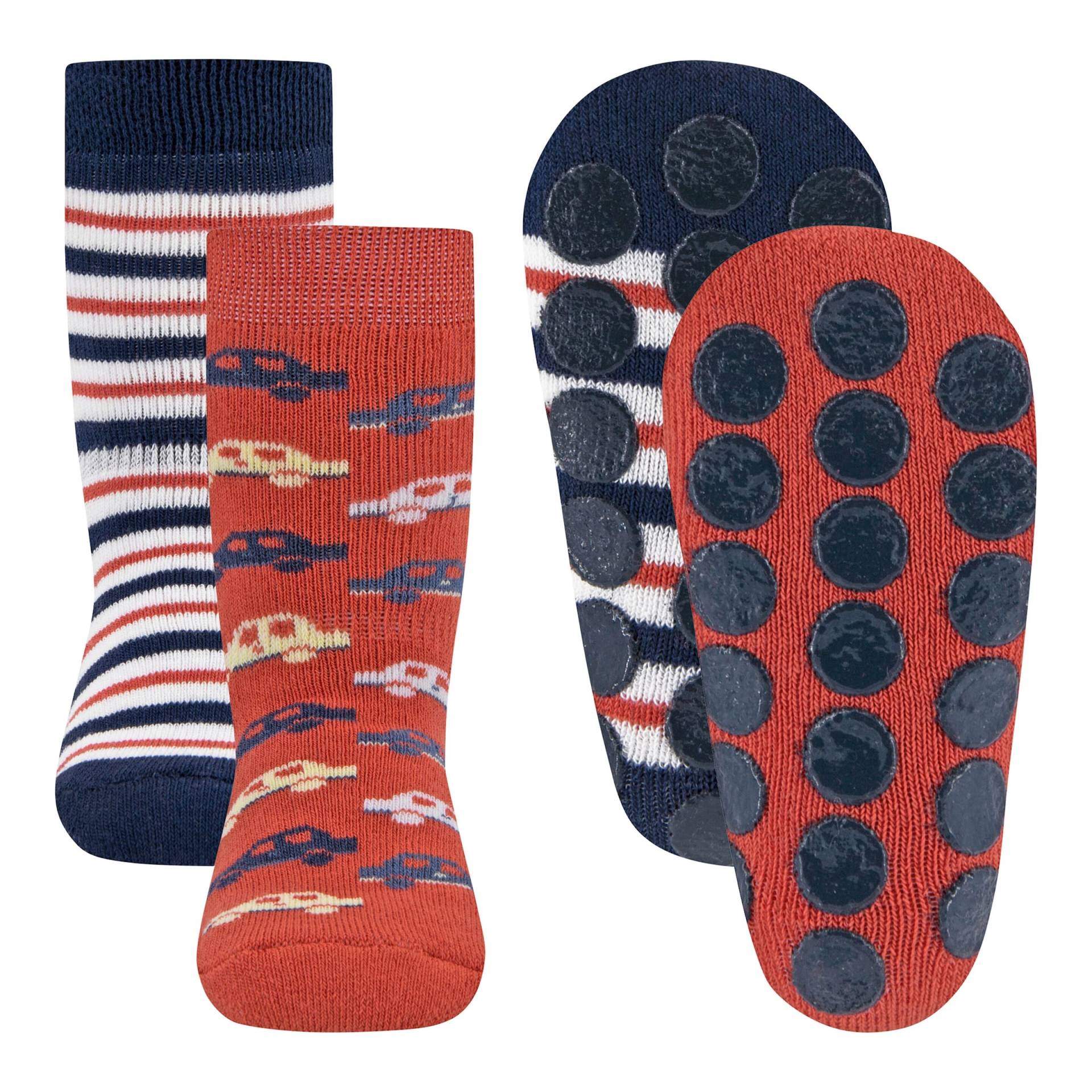 2er-Pack ABS-Socken Autos Ringel 2er-Pack ABS-Socken Autos Ringel von Ewers