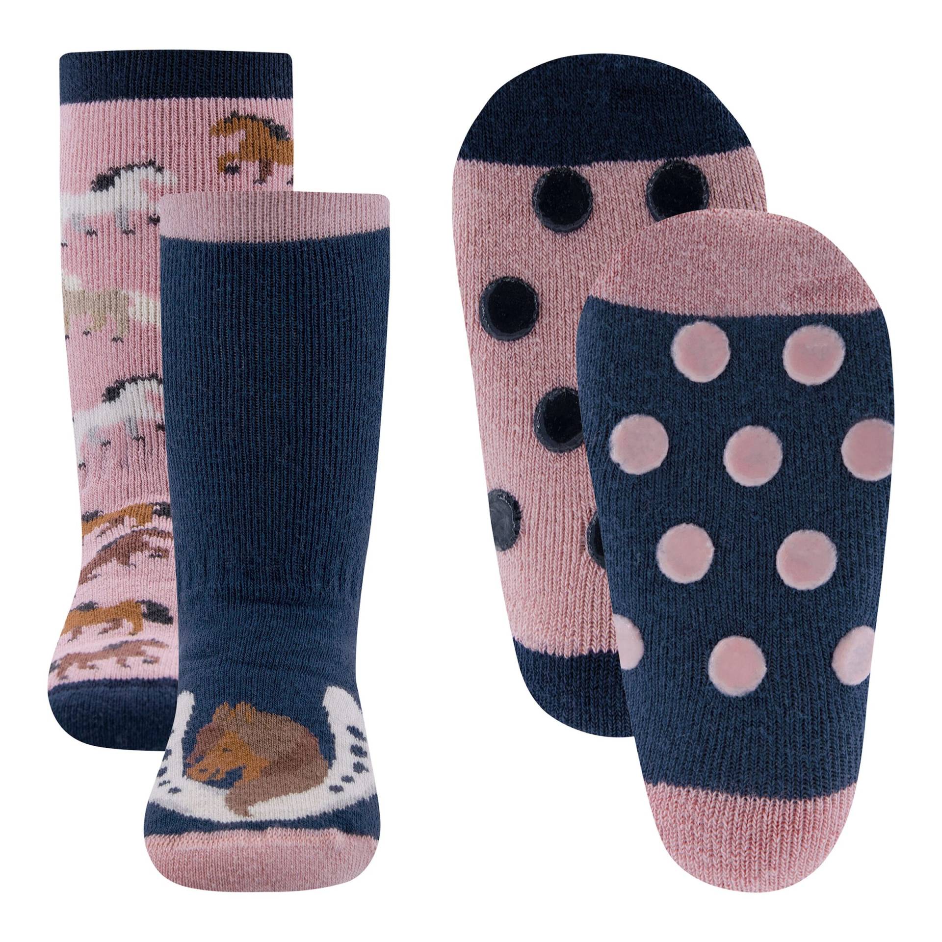 2er-Pack ABS-Socken Pferde von Ewers