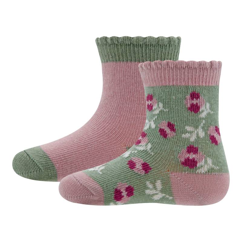 2er-Pack Socken Blumen von Ewers