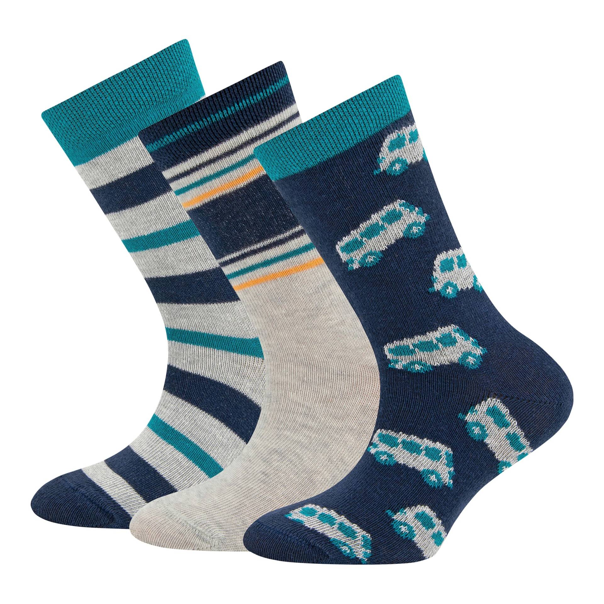 3er-Pack Socken Bus Ringel 3er-Pack Socken Bus Ringel von Ewers