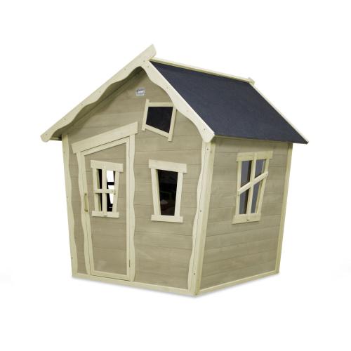 EXIT Crooky 100 Holzspielhaus - graubeige, 164x145cm EXIT Crooky 100 Holzspielhaus - graubeige, 164x145cm von Exit Toys