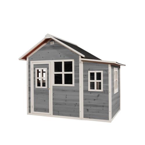 EXIT Loft 150 Holzspielhaus - grau, 188x149cm EXIT Loft 150 Holzspielhaus - grau, 188x149cm von Exit Toys