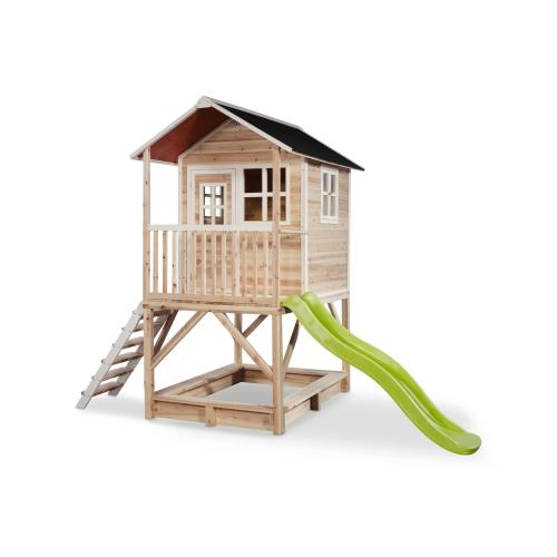 EXIT Loft 500 Holzspielhaus - naturel, 329x190cm EXIT Loft 500 Holzspielhaus - naturel, 329x190cm von Exit Toys