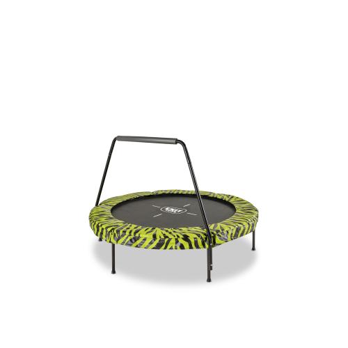 EXIT Tiggy junior Trampolin mit Bügel - schwarz/grün, ø140cm EXIT Tiggy junior Trampolin mit Bügel - schwarz/grün, ø140cm von Exit Toys