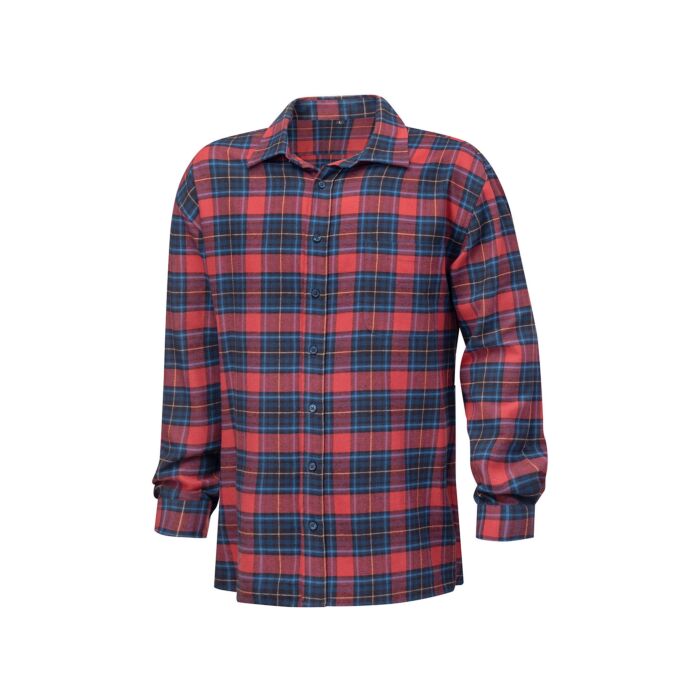 Kariertes Flanellhemd rot-blau Kariertes Flanellhemd rot-blau von Explorer
