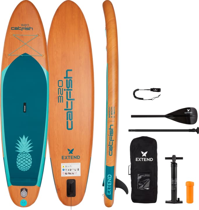 Extend Catfish/Pineapple 10’6” SUP Set Stand Up Paddle von Extend