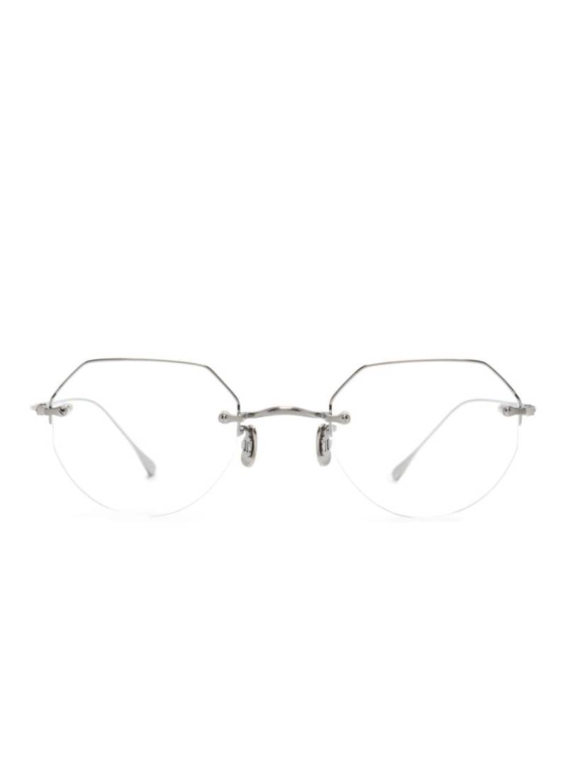 Eyevan7285 189 geometric-frame glasses - Grey von Eyevan7285