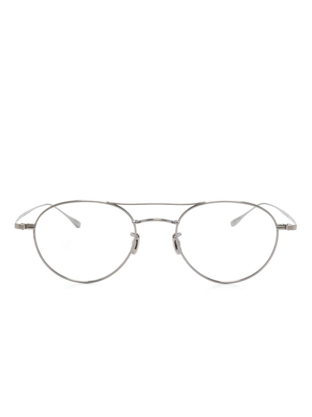 Eyevan7285 191 round-frame glasses - Silver von Eyevan7285