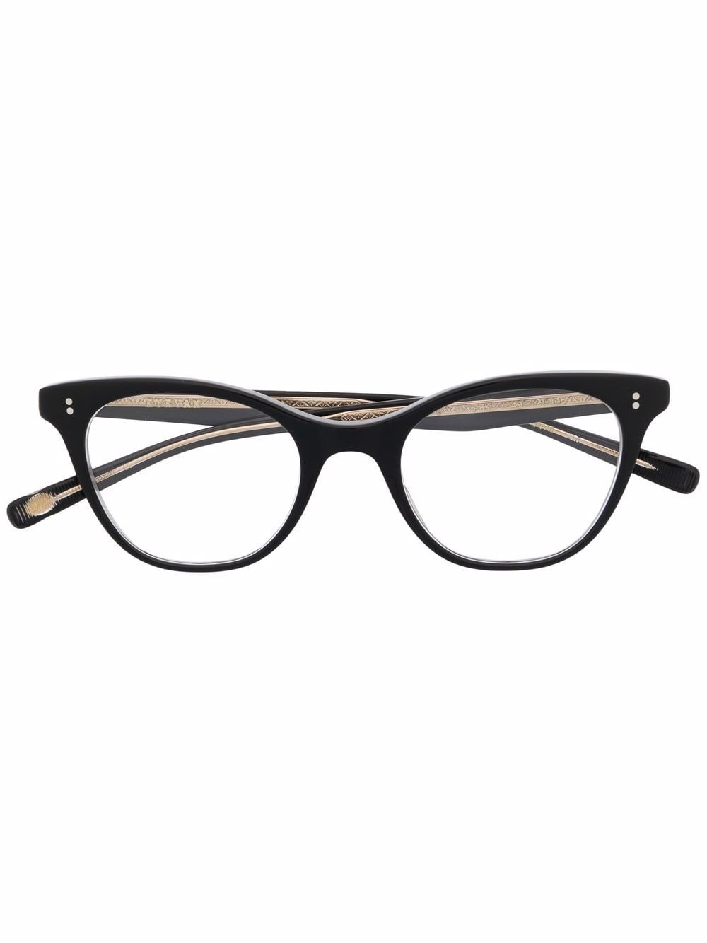 Eyevan7285 Aretha square-frame glasses - Black von Eyevan7285
