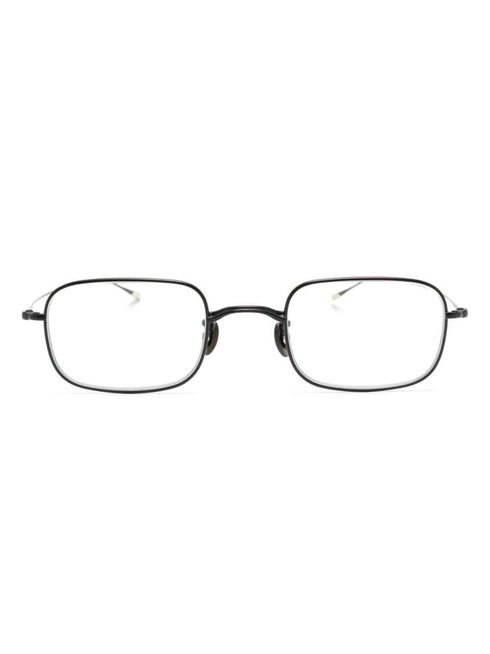 Eyevan7285 rectangle-frame glasses - Black von Eyevan7285