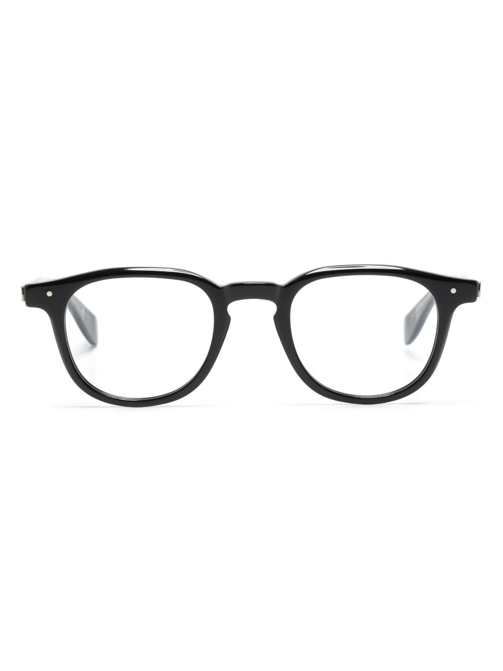 Eyevan7285 round-frame clear glasses - Black von Eyevan7285