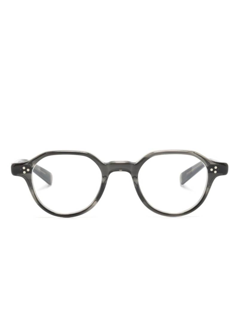 Eyevan7285 round-frame clear glasses - Grey von Eyevan7285