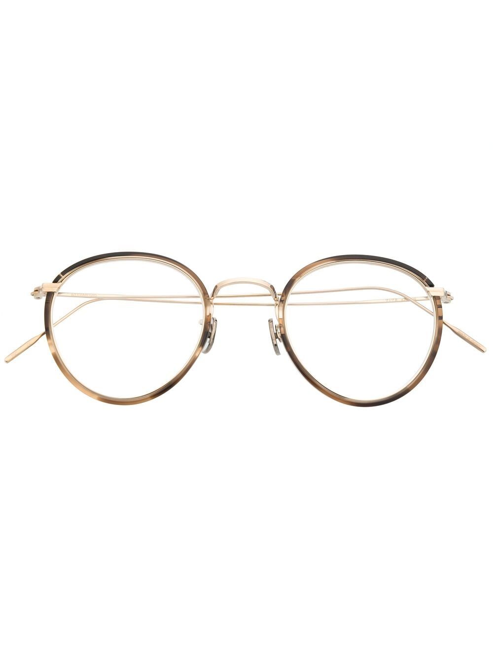 Eyevan7285 round-frame glasses - Brown von Eyevan7285