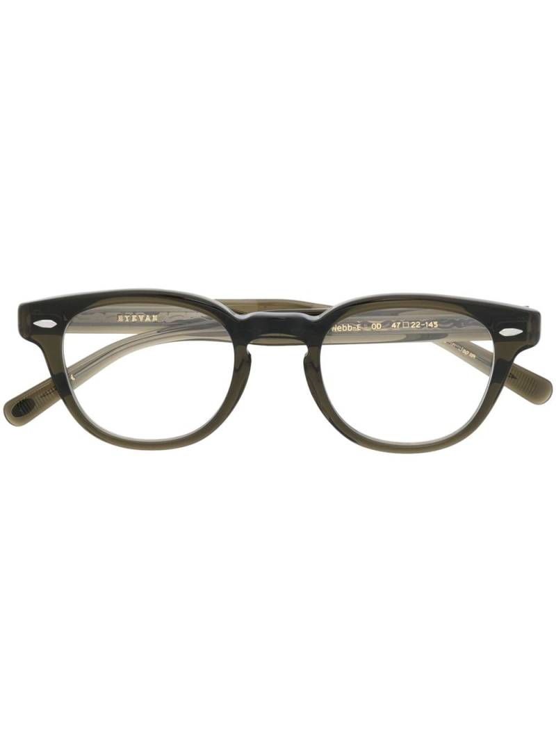 Eyevan7285 round frame glasses - Green von Eyevan7285