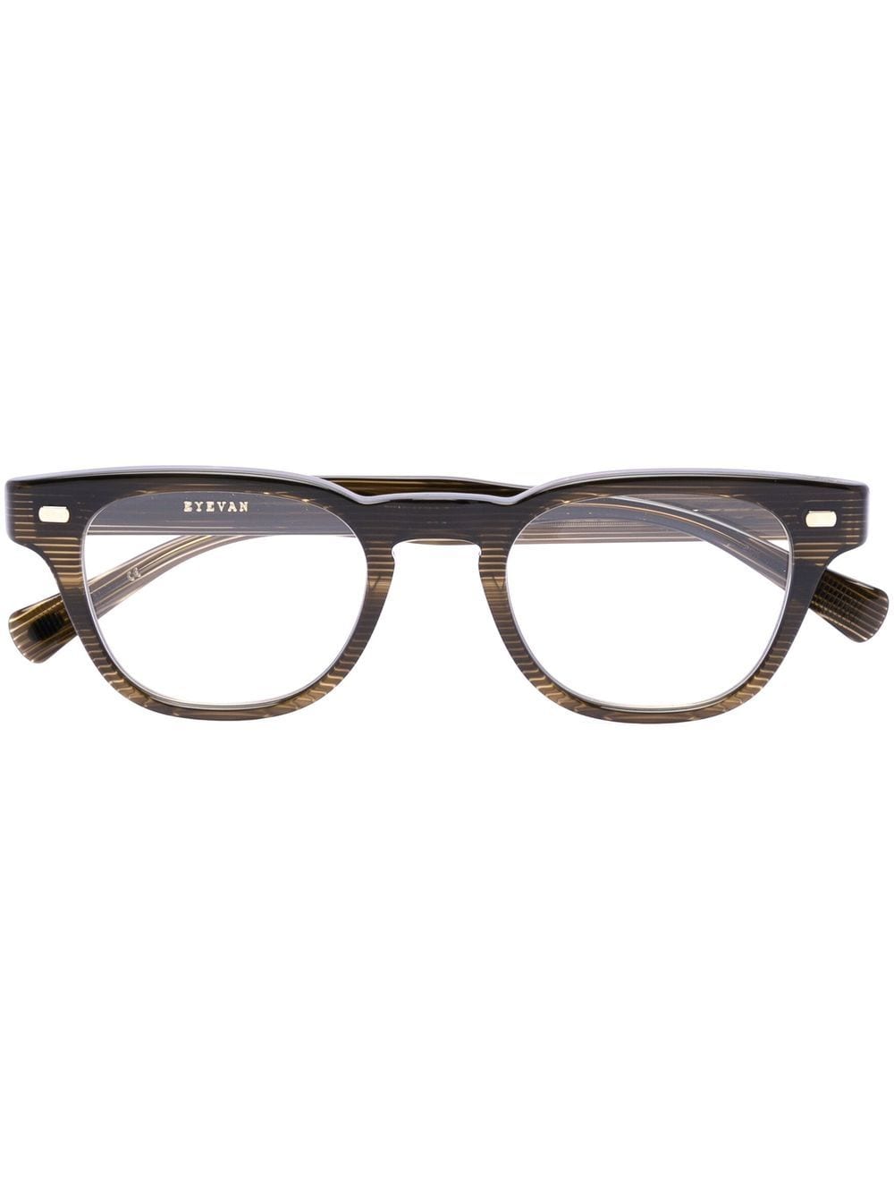 Eyevan7285 wayfarer-frame glasses - Green von Eyevan7285