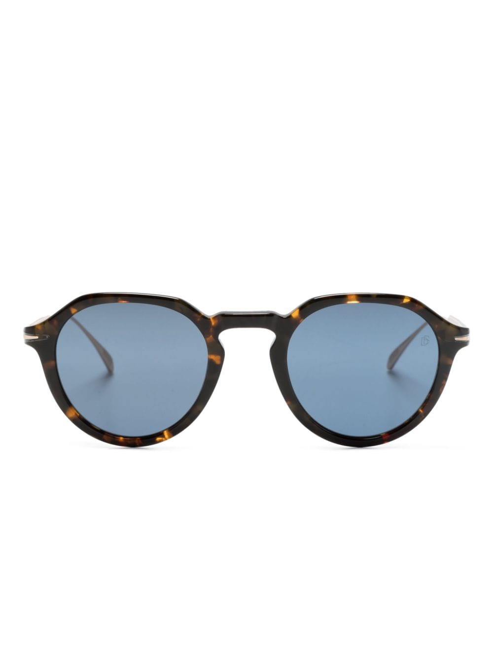 Eyewear by David Beckham 1098/S round-frame sunglasses - Brown von Eyewear by David Beckham