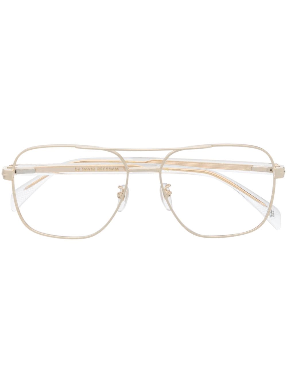 Eyewear by David Beckham Loj transparent-frame glasses - Gold von Eyewear by David Beckham