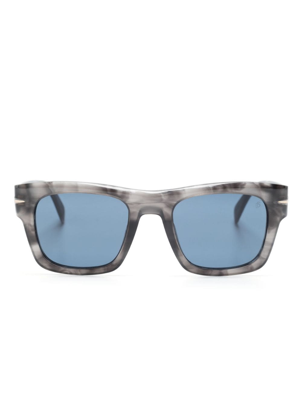 Eyewear by David Beckham marbled square-frame sunglasses - Grey von Eyewear by David Beckham