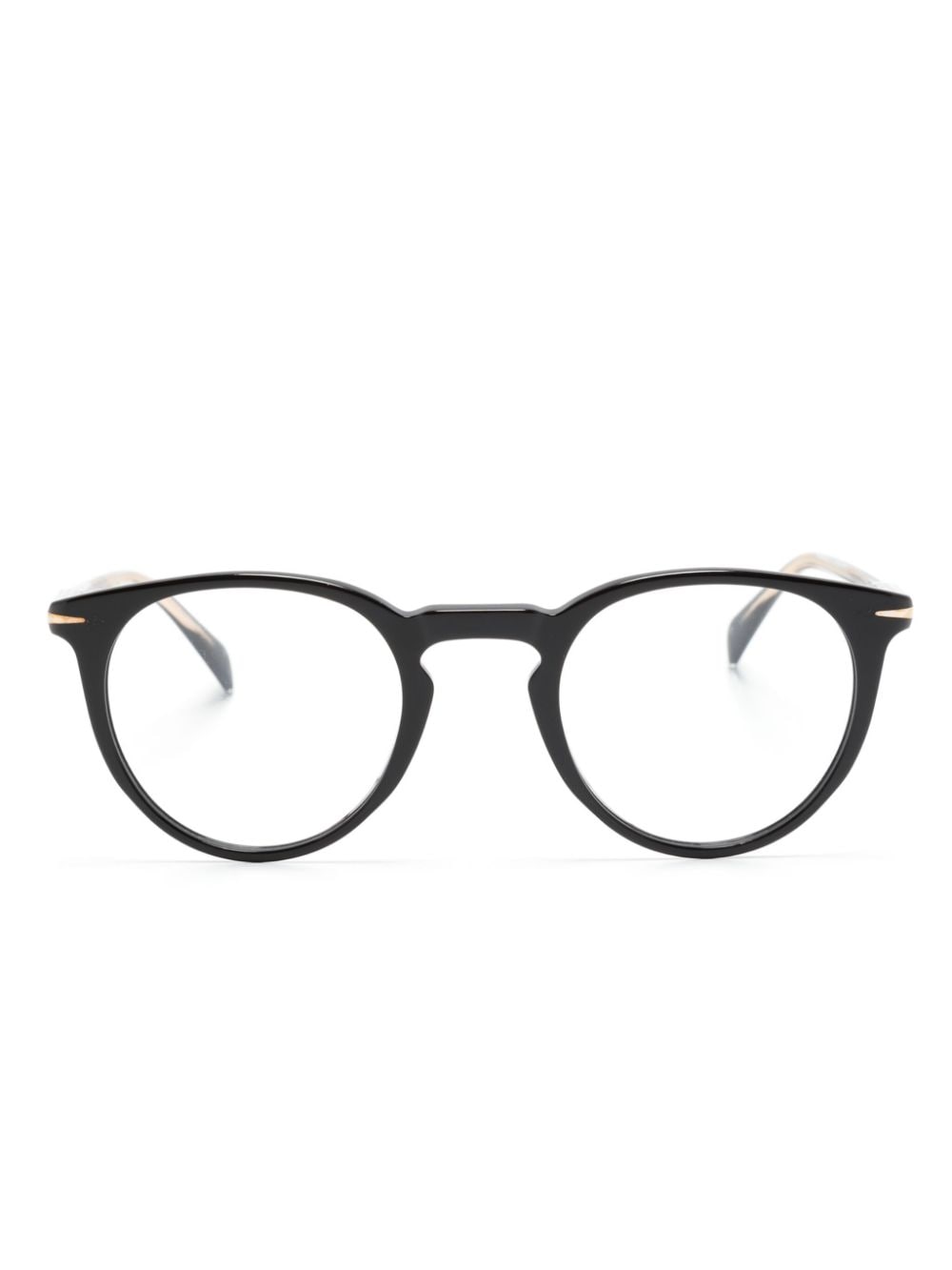 Eyewear by David Beckham round-frame glasses - Black von Eyewear by David Beckham