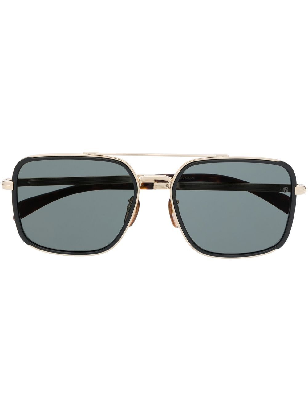 Eyewear by David Beckham square-frame sunglasses - Gold von Eyewear by David Beckham