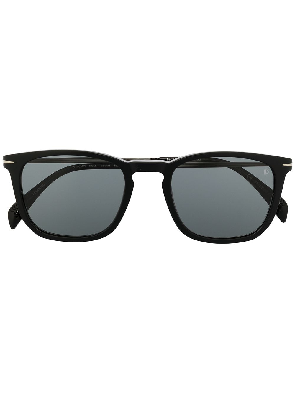 Eyewear by David Beckham square-frame sunglasses - Metallic von Eyewear by David Beckham