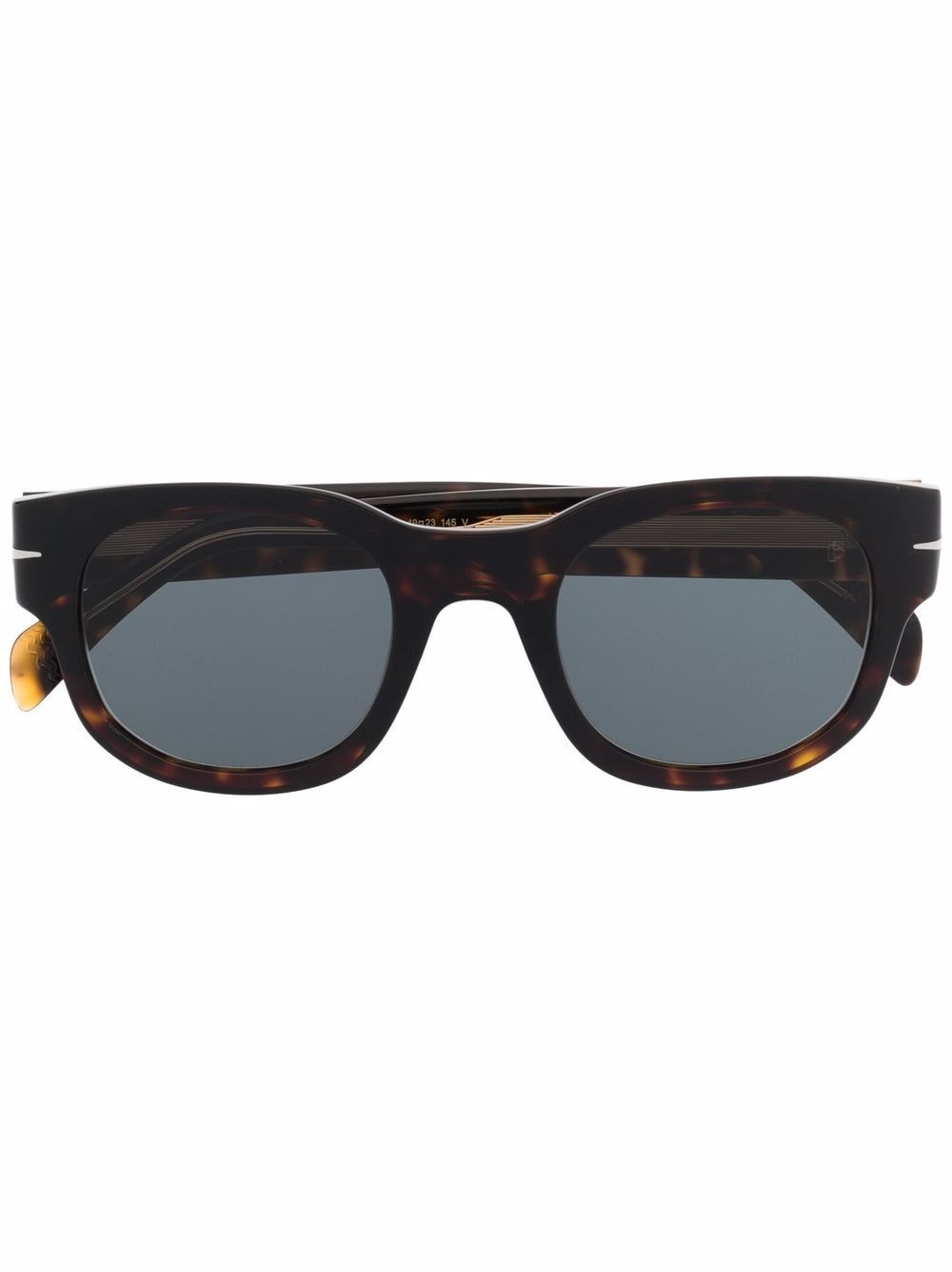 Eyewear by David Beckham tortoiseshell square-frame sunglasses - Brown von Eyewear by David Beckham