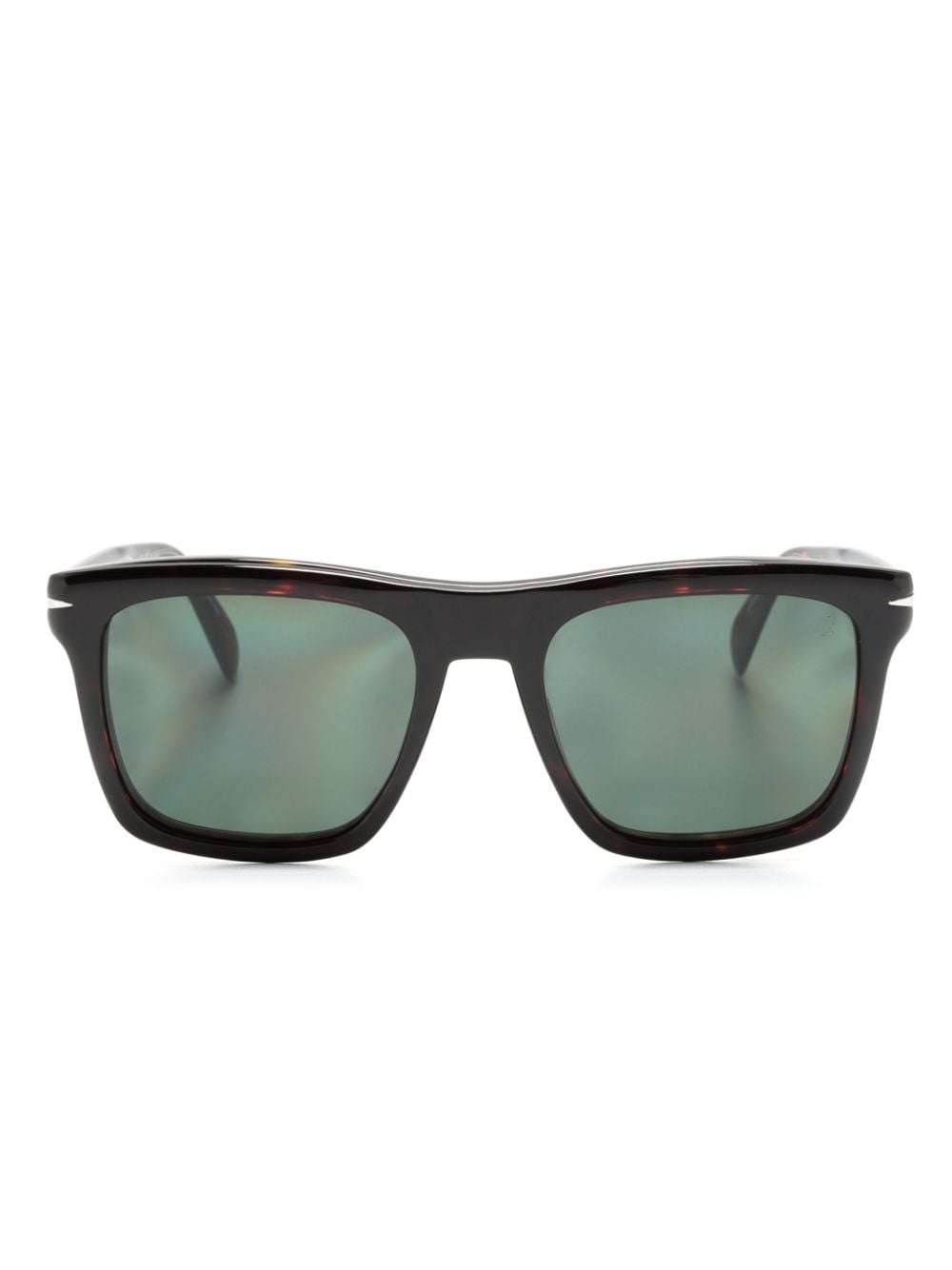 Eyewear by David Beckham tortoiseshell square-frame sunglasses - Brown von Eyewear by David Beckham