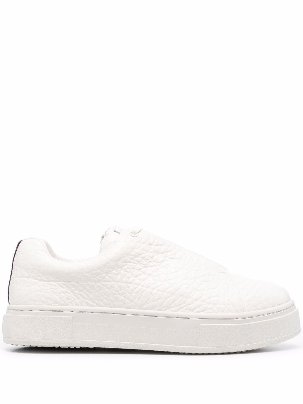 EYTYS Doja pebbled-leather low-top sneakers - White von EYTYS