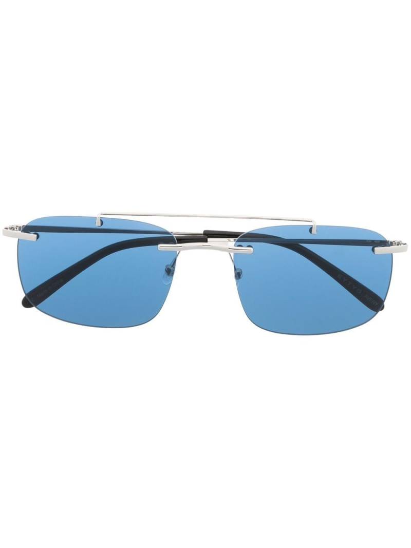 EYTYS rimless square sunglasses - Silver von EYTYS