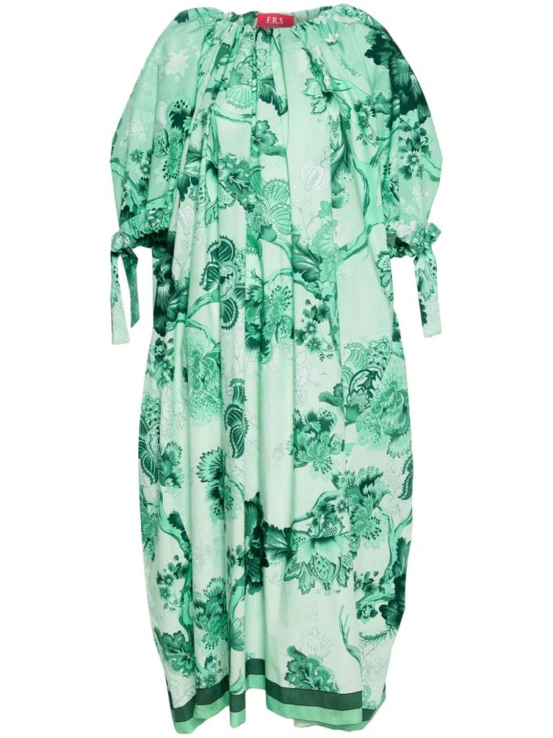 F.R.S For Restless Sleepers Aretusa printed midi dress - Green von F.R.S For Restless Sleepers