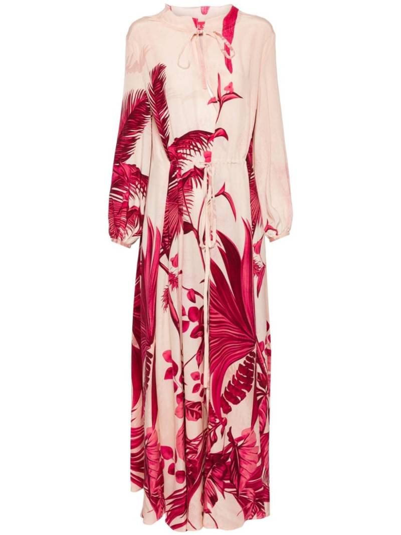 F.R.S For Restless Sleepers Eione floral-print maxi dress - Pink von F.R.S For Restless Sleepers