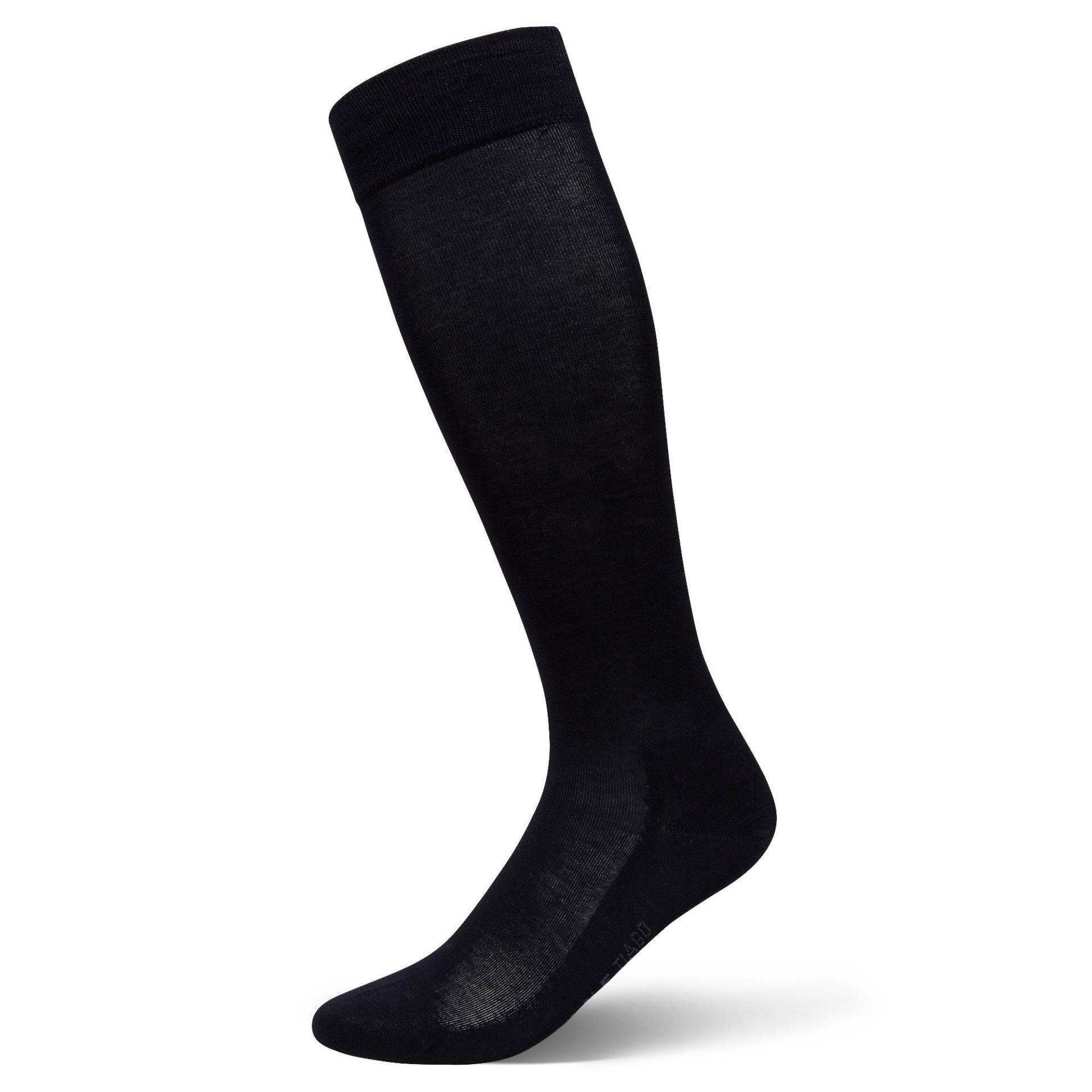 Knielange Socken Herren Marine 39-40 von FALKE