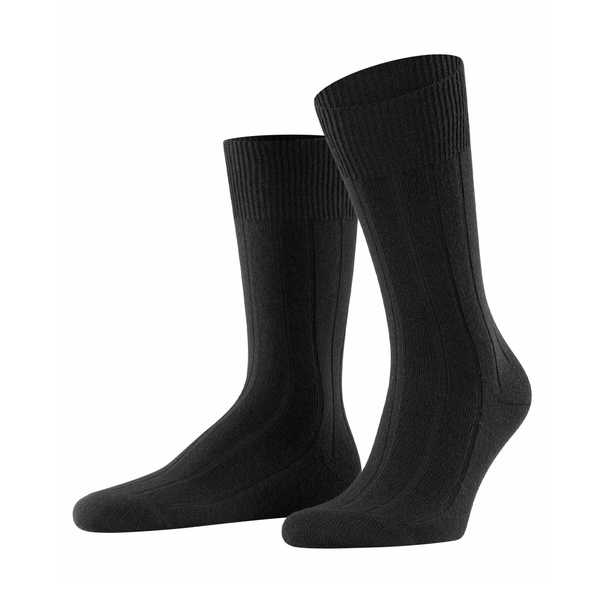 Wadenlange Socken Herren Black 43-46 von FALKE