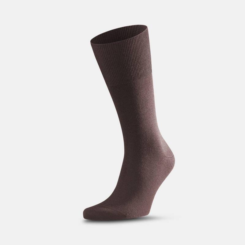 Wadenlange Socken Herren Dunkelbraun 45-46 von FALKE