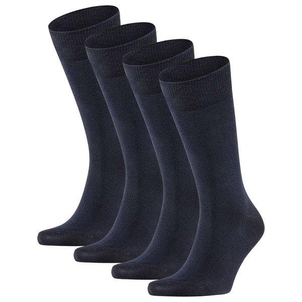 Socken 4er Pack-falke Happy Dp So Herren Marine 43-46 von FALKE