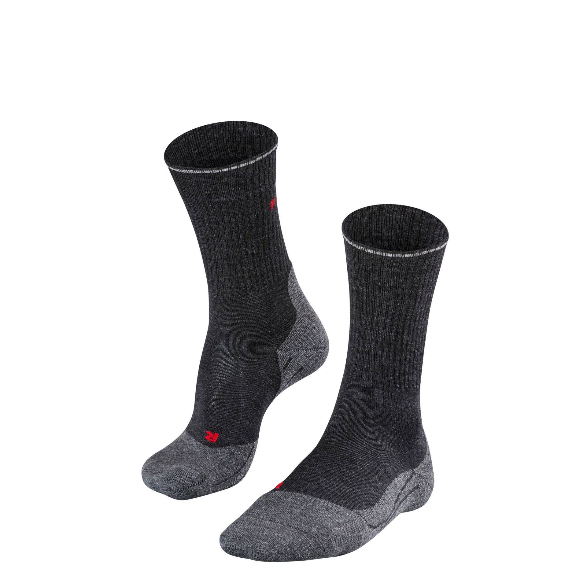 Socken Falke Tk2 Wool Silk Herren Anthrazit 39-41 von FALKE