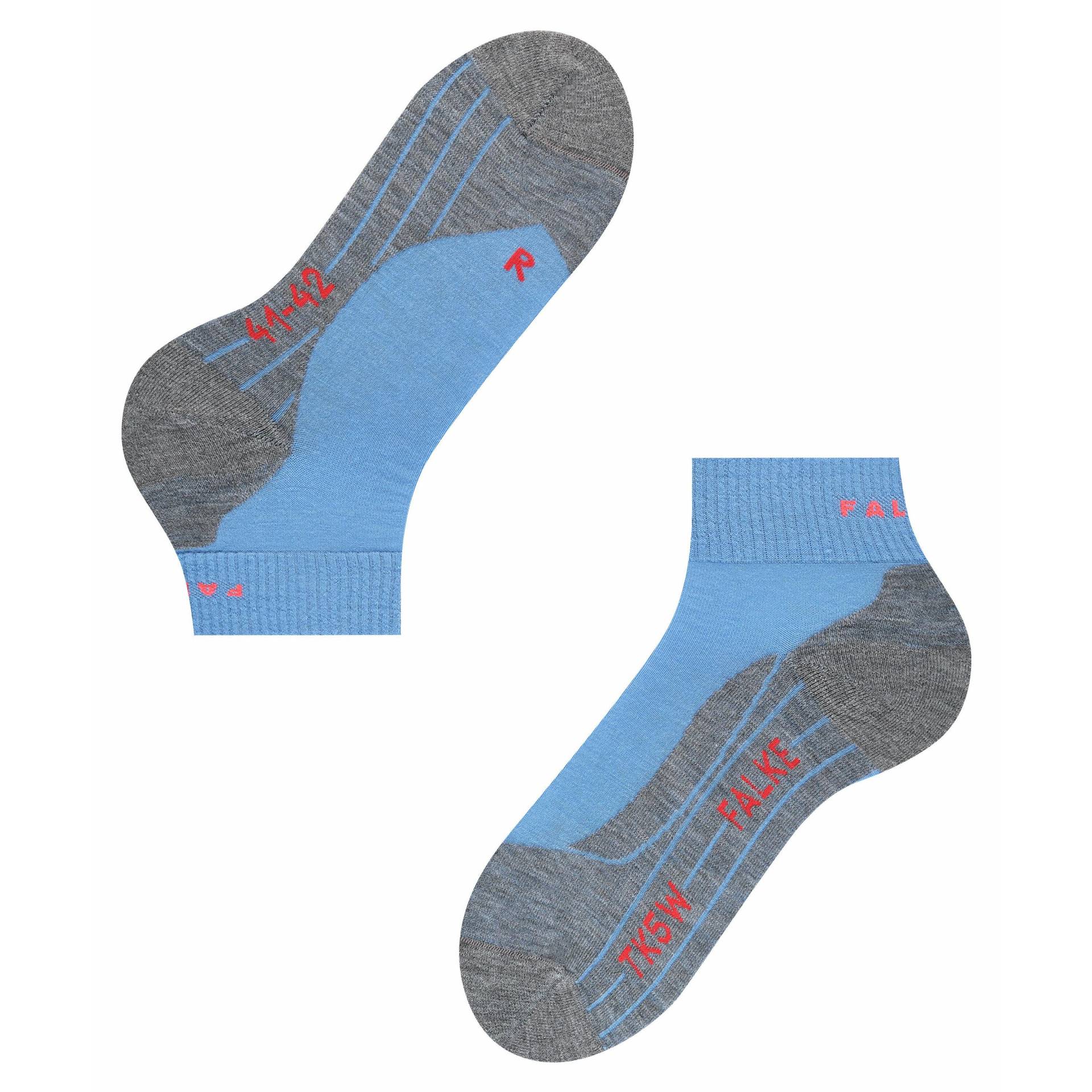 Socken Für Frauen Tk5 Shorts Unisex Hellblau 41-42 von FALKE